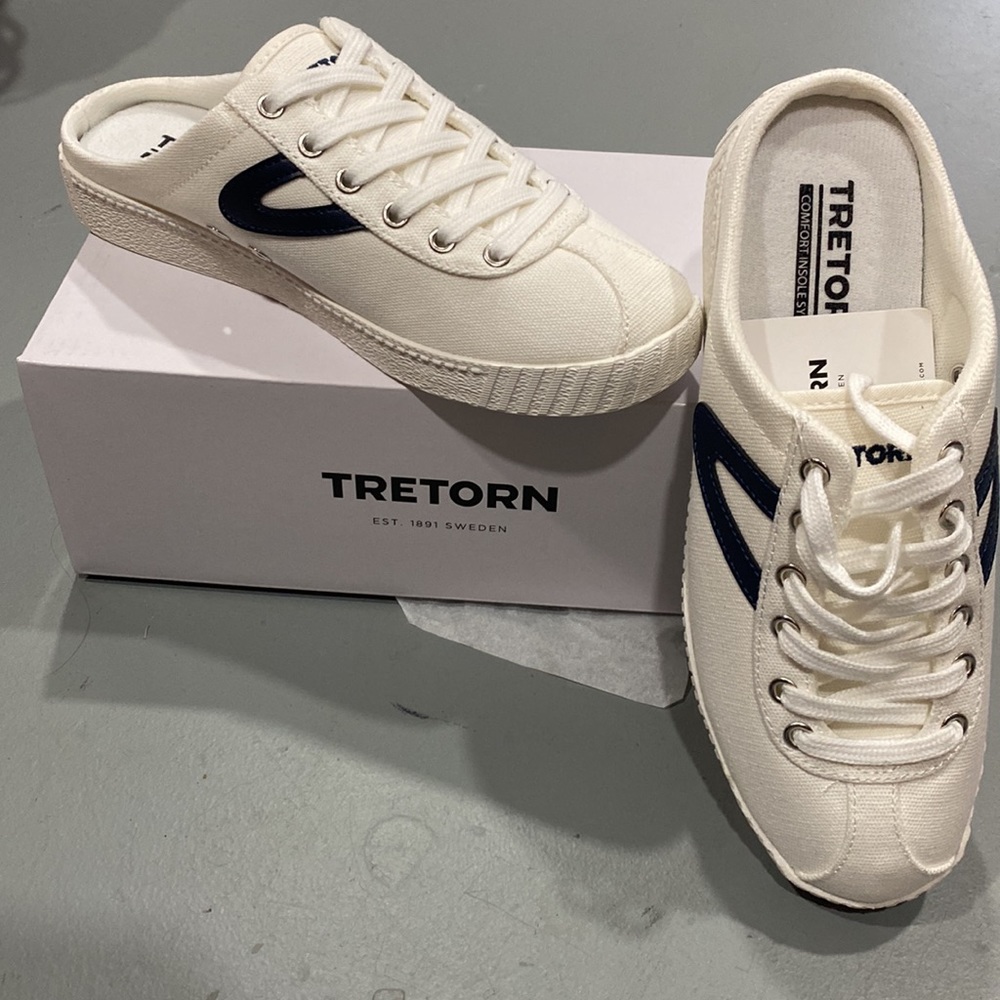 Tretorn Nylite Easy Navy Sneakers